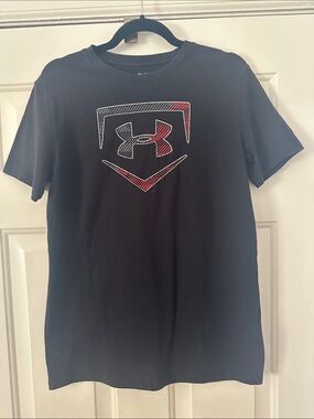 Under Armour Shirt Black Red